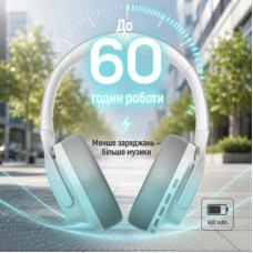 Наушники ColorWay Aero ANC White/Gray (CW-HBT02WT) - Фото