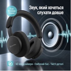 Наушники ColorWay Core ANC Black (CW-HBT03BK) - Фото