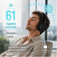 Наушники ColorWay Core ANC Black (CW-HBT03BK) - Фото