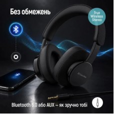 Наушники ColorWay Core ANC Black (CW-HBT03BK) - Фото