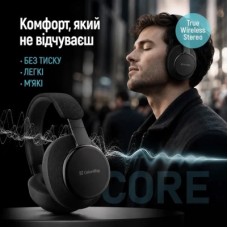 Наушники ColorWay Core ANC Black (CW-HBT03BK) - Фото