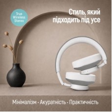Наушники ColorWay Core ANC White/Gray (CW-HBT03WG) - Фото