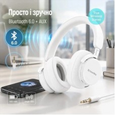 Наушники ColorWay Prime White (CW-HBT01WT) - Фото