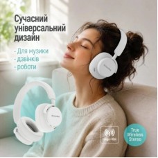 Наушники ColorWay Prime White (CW-HBT01WT) - Фото