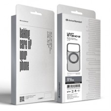 Чохол для мобільного телефона Armorstandart Unit Stand2 Apple iPhone 17 Pro Titanium Grey (ARM86335) - Фото