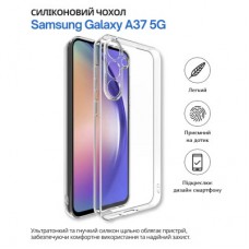 Чехол для мобильного телефона BeCover silicone Samsung Galaxy A37 5G SM-A376 Transparent (714860) - Фото