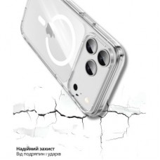 Чехол для мобильного телефона BeCover FIBRA Crystal MagSafe Apple iPhone 17 Pro (715369) - Фото