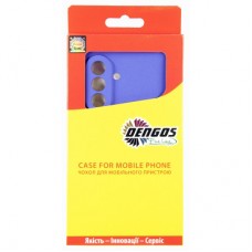 Чохол для мобільного телефона Dengos Carbon Samsung Galaxy A37 Purple (DG-TPU-CRBN-262) Чохол для мобільного телефона Dengos Carbon Samsung Galaxy A37 Purple (DG-TPU-CRBN-262) - Фото
