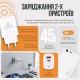 Зарядное устройство XoKo 1xUSB-C PD45W + 1xUSB QC3.0 GaN white (XK-QC-450)