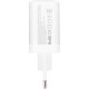 Зарядное устройство XoKo 1xUSB-C PD65W + 1xUSB QC3.0 GaN white (XK-QC-620)