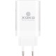 Зарядное устройство XoKo 2xUSB-C PD65W + 1xUSB QC3.0 GaN white (XK-QC-630)
