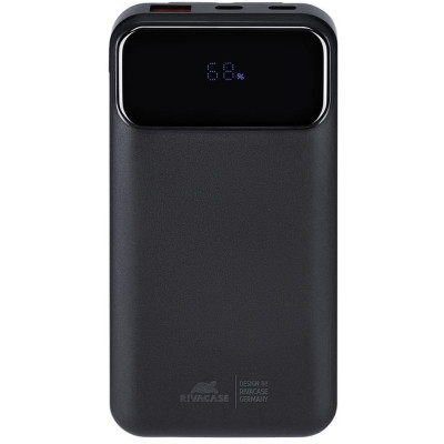 Батарея універсальна RivaCase 10000 mA, 22.5W, QC/PD, black (RIVAPOWER VA2211 (Black))