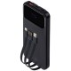 Батарея універсальна RivaCase 10000 mA, 22.5W, QC/PD, black (RIVAPOWER VA2211 (Black))