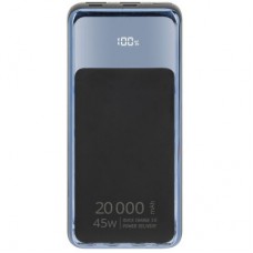 Батарея універсальна RivaCase 20000 mA, 45 W, QC/PD, LCD, black (RIVAPOWER VA1075 (Black)) Батарея універсальна RivaCase 20000 mA, 45 W, QC/PD, LCD, black (RIVAPOWER VA1075 (Black))