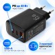 Зарядний пристрій Vinga 2xUSB-C + USB-A Display 45 W (VCR45ACCDB) Зарядний пристрій Vinga 2xUSB-C + USB-A Display 45 W (VCR45ACCDB)