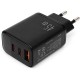 Зарядний пристрій Vinga 2xUSB-C + USB-A Display 45 W (VCR45ACCDB) Зарядний пристрій Vinga 2xUSB-C + USB-A Display 45 W (VCR45ACCDB)