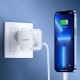 Зарядний пристрій Choetech USB-C PD45W QC3.0/PPS GaN (PD8007-EU-WH) Зарядний пристрій Choetech USB-C PD45W QC3.0/PPS GaN (PD8007-EU-WH)
