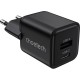 Зарядний пристрій Choetech 1xUSB-C PD30W PPS + 1xUSB QC3.0 (PD5012-EU-BK)