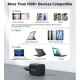 Зарядний пристрій Choetech 1xUSB-C PD30W PPS + 1xUSB QC3.0 (PD5012-EU-BK)