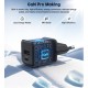 Зарядний пристрій Choetech 1xUSB-C PD30W PPS + 1xUSB QC3.0 (PD5012-EU-BK)