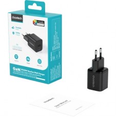 Зарядний пристрій Choetech 1xUSB-C PD30W PPS + 1xUSB QC3.0 (PD5012-EU-BK) - Фото