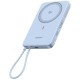 Батарея універсальна Ugreen 10000 mAh 30 W 1xUSB-C + 15 W Magnetic Wireless + cable USB-C blue (65839B) Батарея універсальна Ugreen 10000 mAh 30 W 1xUSB-C + 15 W Magnetic Wireless + cable USB-C blue (65839B)