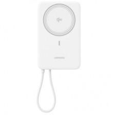 Батарея універсальна Ugreen 10000 mAh 30 W 1xUSB-C + 15 W Magnetic Wireless + cable USB-C white (75983B) Батарея універсальна Ugreen 10000 mAh 30 W 1xUSB-C + 15 W Magnetic Wireless + cable USB-C white (75983B)