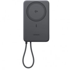 Батарея універсальна Ugreen 10000 mAh 30 W 1xUSB-C + 15 W Magnetic Wireless + cable USB-C black (75982B) Батарея універсальна Ugreen 10000 mAh 30 W 1xUSB-C + 15 W Magnetic Wireless + cable USB-C black (75982B)