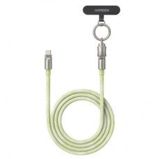 Дата кабель USB-C to USB-C 1.2m 60 W green Ugreen (35500)