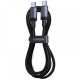 Дата кабель USB-C to USB-C 0.5m 100 W 480Mbps black Ugreen (65831) Дата кабель USB-C to USB-C 0.5m 100 W 480Mbps black Ugreen (65831)
