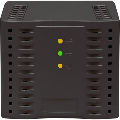 Стабілізатор напруги Defender AVR Premium 1500 600 W, 4 розетки, Black (99060)