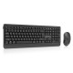 Комплект REAL-EL KIT-555W Wireless Black (EL123100056)