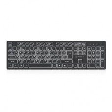 Клавиатура REAL-EL RK-725W Wireless/Bluetooth Black (EL123100061)