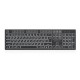Клавиатура REAL-EL RK-725W Wireless/Bluetooth Black (EL123100061)