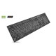 Клавиатура REAL-EL RK-725W Wireless/Bluetooth Black (EL123100061)