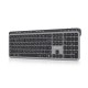Клавиатура REAL-EL RK-737W Wireless/Bluetooth Black/Grey (EL123100060)