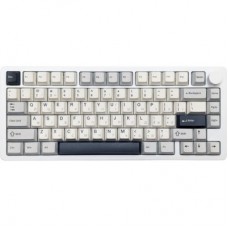 Клавіатура Attack Shark X86 RGB Wireless/Bluetooth/USB UA Starlight White (X86SW_AS) - Фото