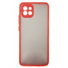 Чохол для мобільного телефона Dengos Kit for Samsung Galaxy A03 case + glass (Red) (DG-KM-23) Чохол для мобільного телефона Dengos Kit for Samsung Galaxy A03 case + glass (Red) (DG-KM-23) - Фото