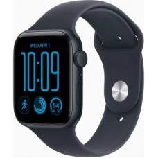 Смарт-часы Apple Watch SE 3 2026 GPS 44mm Midnight Aluminium Case with Navy Blue Sport Band - M/L (MJL94RK/A)