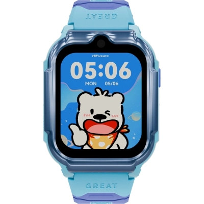 Смарт-часы HiFuture Kidguard G1 з GPS, 4G та камерою Sky Blue (KidguardG1.Sky-Blue)