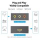 Конвертор HDMI to RCA Metal Type black Vention (AEEB0) Конвертор HDMI to RCA Metal Type black Vention (AEEB0)