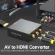 Конвертор RCA to HDMI black Vention (AEFB0) Конвертор RCA to HDMI black Vention (AEFB0)