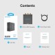 Конвертор RCA to HDMI black Vention (AEFB0) Конвертор RCA to HDMI black Vention (AEFB0)