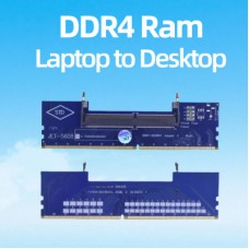 Конвертор Dynamode DDR4 Laptop SO-DIMM to Desktop DIMM RAM Memory (DM-DDR4-DIMM-Converter) Конвертор Dynamode DDR4 Laptop SO-DIMM to Desktop DIMM RAM Memory (DM-DDR4-DIMM-Converter) - Фото