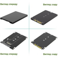 Конвертор Dynamode 2.5'' SATA to M.2 (NGFF) SSD 22*30mm, 22*42mm, 22*60mm, 22*80mm (S103-1N-P) Конвертор Dynamode 2.5'' SATA to M.2 (NGFF) SSD 22*30mm, 22*42mm, 22*60mm, 22*80mm (S103-1N-P) - Фото