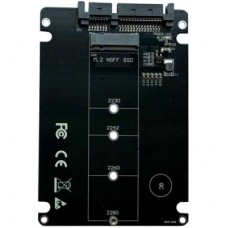 Конвертор Dynamode 2.5'' SATA to M.2 (NGFF) SSD 22*30mm, 22*42mm, 22*60mm, 22*80mm (S103-1N-P) Конвертор Dynamode 2.5'' SATA to M.2 (NGFF) SSD 22*30mm, 22*42mm, 22*60mm, 22*80mm (S103-1N-P) - Фото