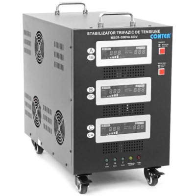 Стабілізатор напруги Conter MSER-30KVA/24KW- 400V-V2, 3ф (MSER-30KVA/24KW- 400V-V2)
