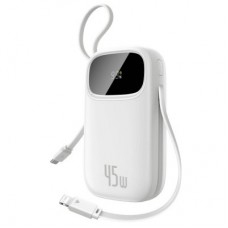 Батарея універсальна Baseus 10000mAh EnerFill FC31 Qpow 3 45W PD/3.0 QC/4.0 White (E0028C01) Батарея універсальна Baseus 10000mAh EnerFill FC31 Qpow 3 45W PD/3.0 QC/4.0 White (E0028C01)