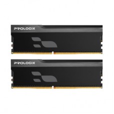 Модуль пам'яті для комп'ютера DDR5 32GB (2x16GB) 6000 MHz Onyx Black Prologix (PRO32GB6000YB5K)
