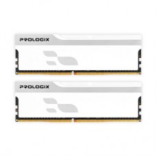 Модуль пам'яті для комп'ютера DDR5 32GB (2x16GB) 6000 MHz Onyx White Prologix (PRO32GB6000YW5K)